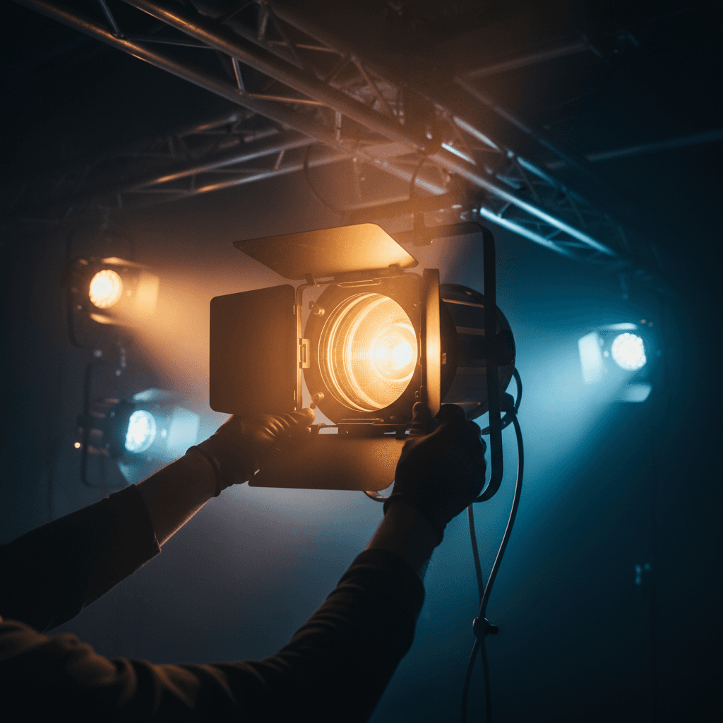 Lite installations - Professional audio and lighting setup